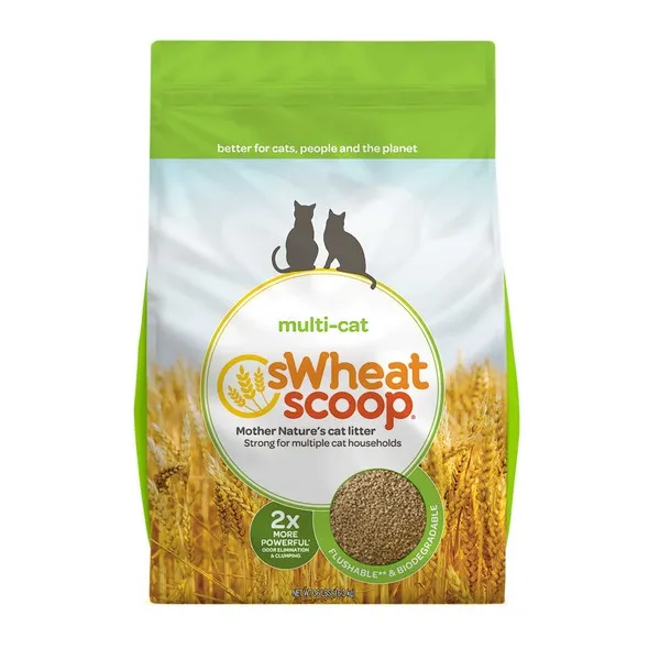 36 Lb Swheat Scoop Multi-Cat Litter - Litter